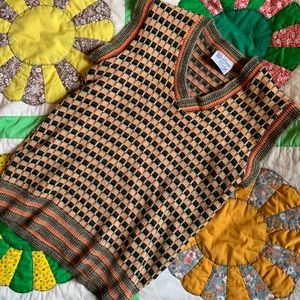 Vintage Knit Sweater Vest